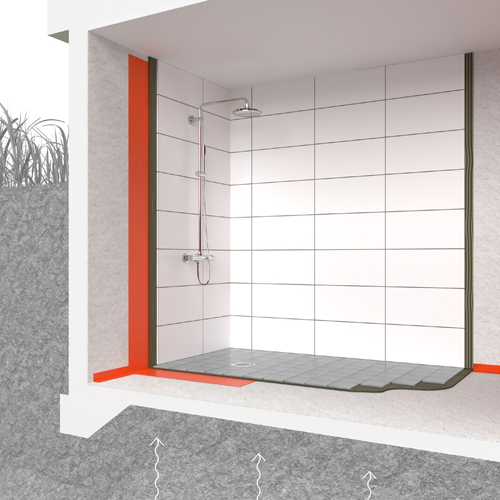 Källare med tillskjutande markfukt